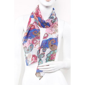 Soft Silk Printed Scarf C27 - 10 per pack - $2.00 ea